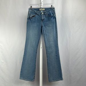 Tyte Jeans Light Wash Bootcut Low Rise Flare Denim Vintage Blue Long Juniors 5